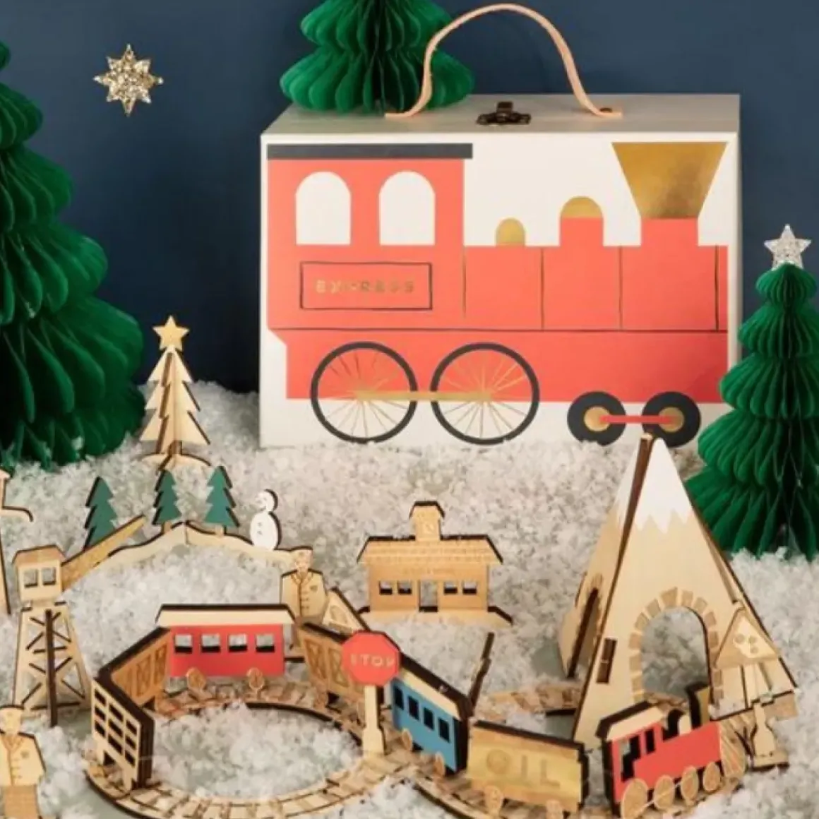 Adventskalender Railway Train Meri Meri
