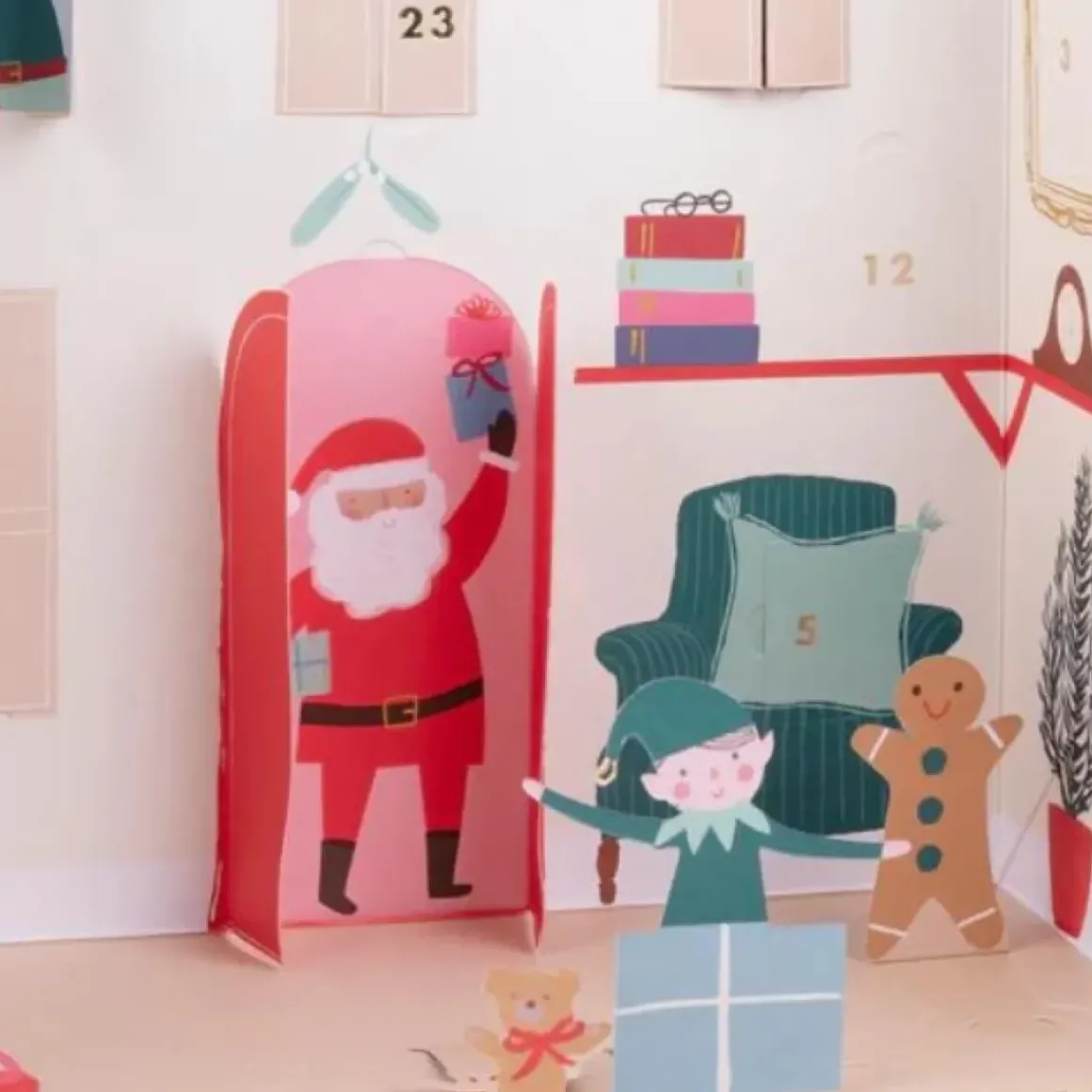 Adventskalender Santa'S House Meri Meri