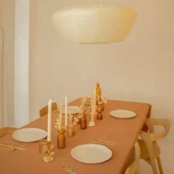A La Glazen Vaasje Klein Frosted Mustard