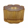 A La Kandelaar Ribbed Flower Mustard