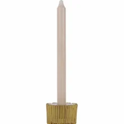 A La Kandelaar Ribbed Flower Mustard