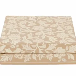 A La Opbergdoos Vierkant Floral Beige