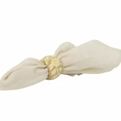 A La Servetringen Floral Beige (4St)