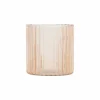 A La Theelichthouder Ribbed Blush