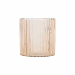 A La Theelichthouder Ribbed Blush