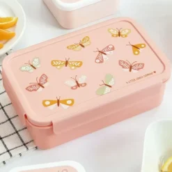 A Little Lovely Company Bento Lunchbox Vlinders