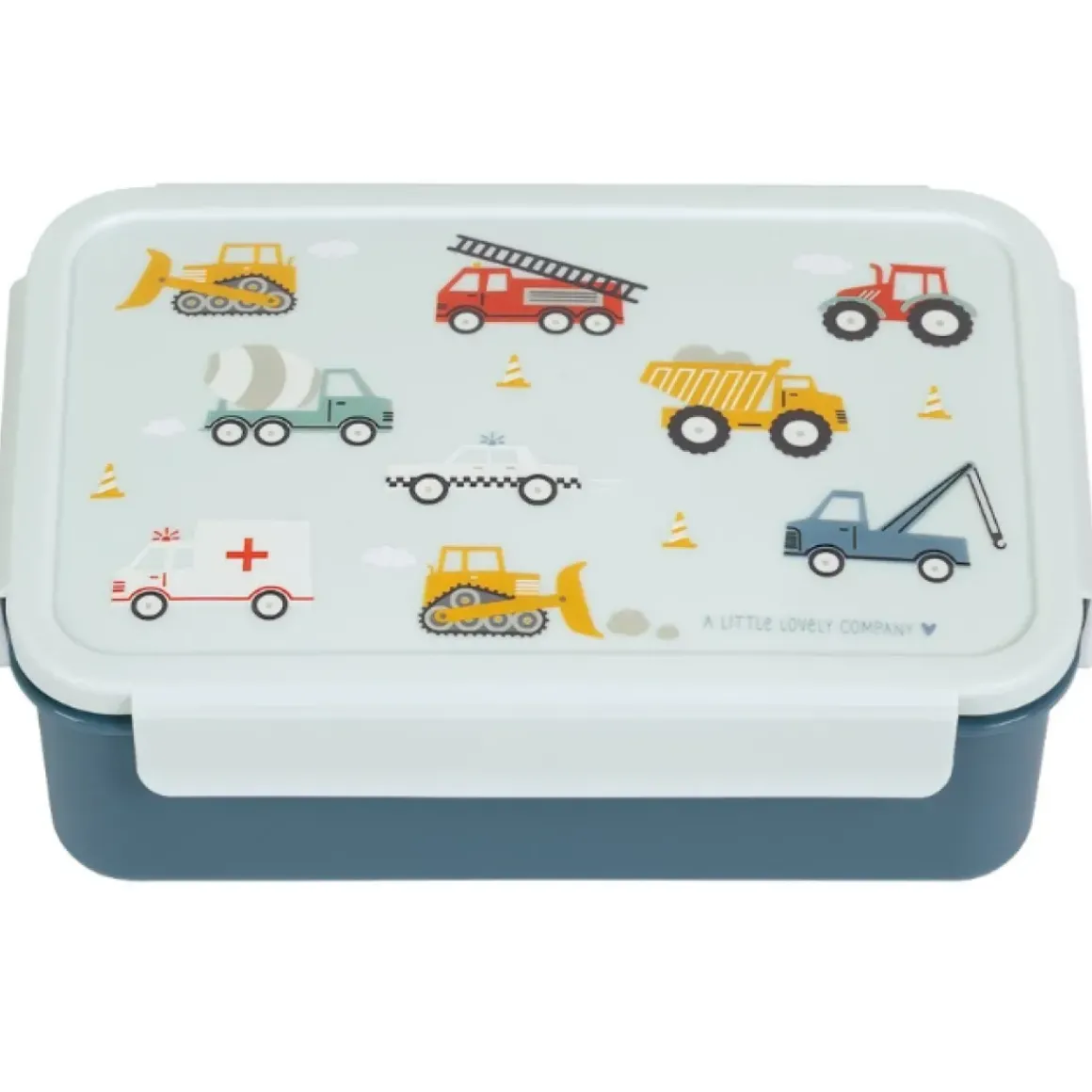 A Little Lovely Company Bento Lunchbox Voertuigen