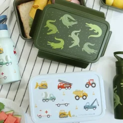 A Little Lovely Company Bento Lunchbox Voertuigen