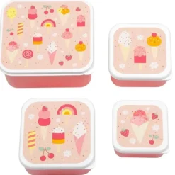A Little Lovely Company Lunch & Snack Box Ijsjes