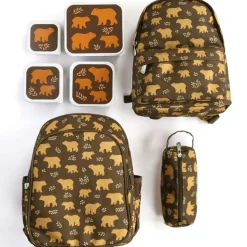 A Little Lovely Company Lunchbox & Snackbox Bears