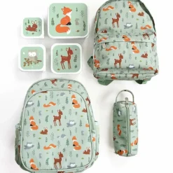A Little Lovely Company Lunchbox & Snackbox Forest Friends