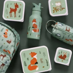 A Little Lovely Company Lunchbox & Snackbox Forest Friends