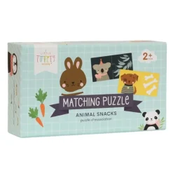 A Little Lovely Company Matching Puzzel Dieren Snacks