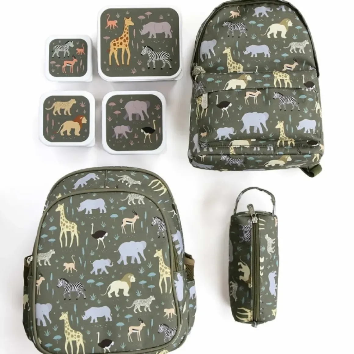 A Little Lovely Company Mini Rugzak Savanna