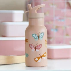 A Little Lovely Company Thermosfles Butterflies