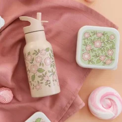 A Little Lovely Company Thermosfles Blossoms Pink