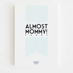 Almost Mommy Cards (24St) Bonjour To You!