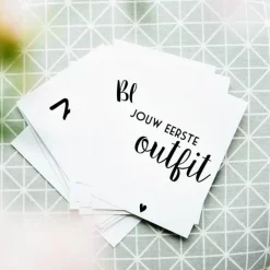 Almost Mommy Cards (24St) Bonjour To You!