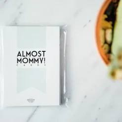 Almost Mommy Cards (24St) Bonjour To You!