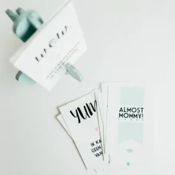 Almost Mommy Cards (24St) Bonjour To You!