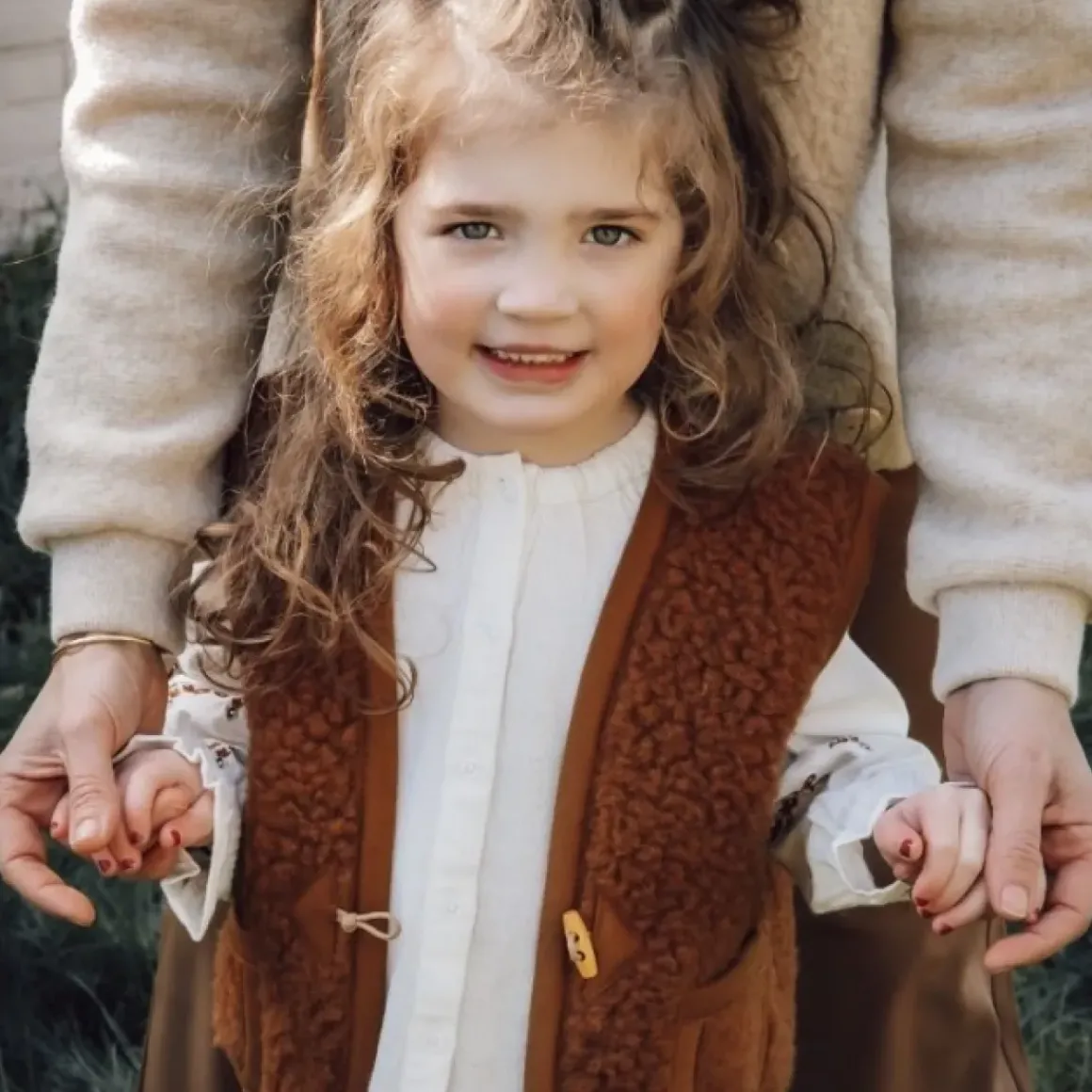 Alwero Bodywarmer Alpen Junior Caramel