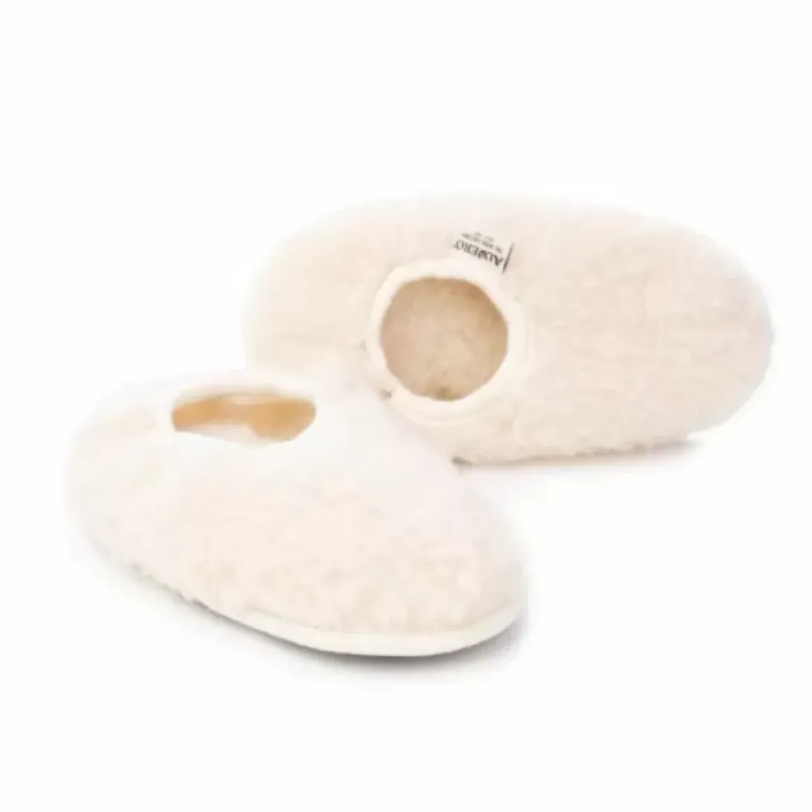 Alwero Sloffen Ballerina Eco Naturel