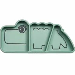 Antislip Siliconen Snackbord Croco Groen Done By Deer