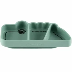 Antislip Siliconen Snackbord Croco Groen Done By Deer