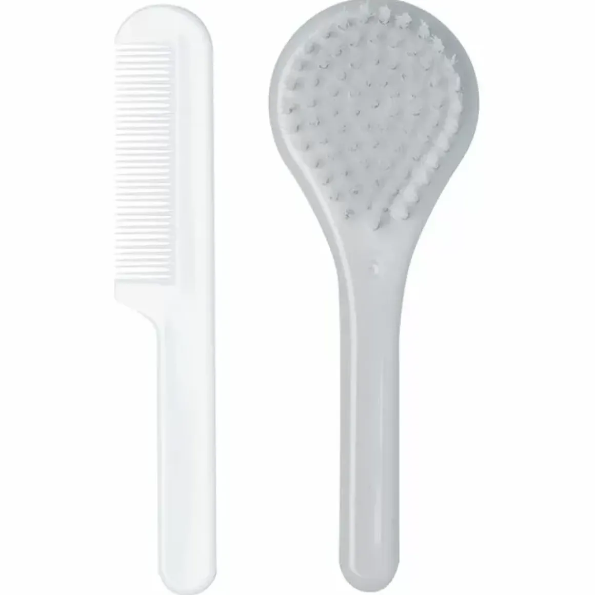 Baby Borstel & Kam Light Grey Luma