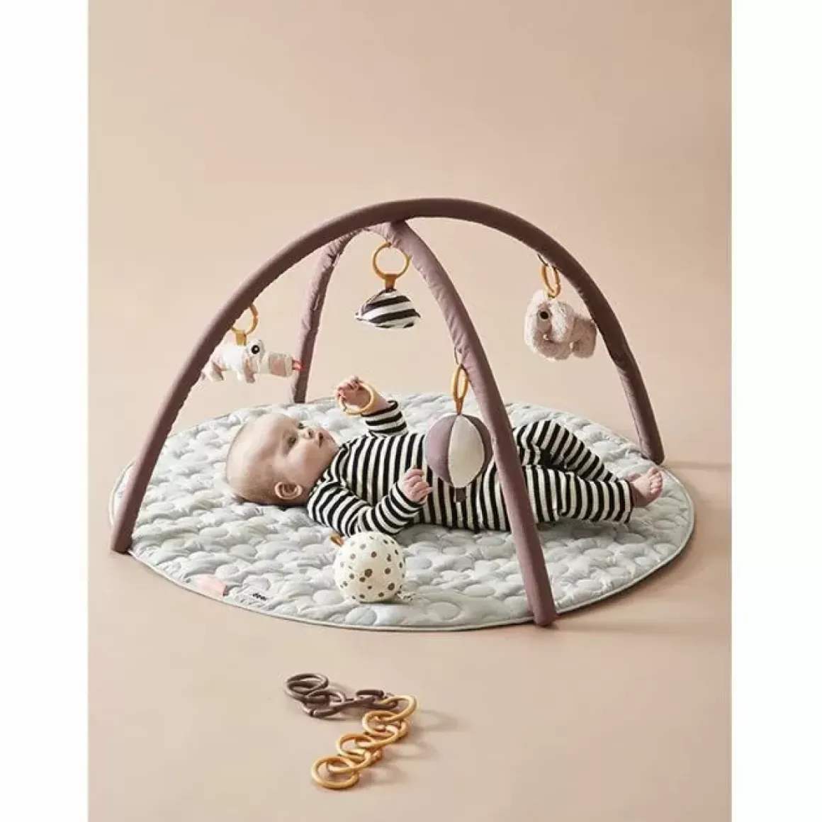 Babygym Met Speelmat Roze Done By Deer