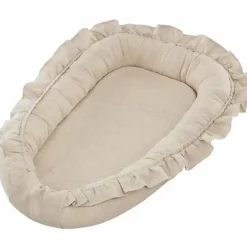 Babynest Pure Nature Ruffles Linnen Nature Cotton & Sweets