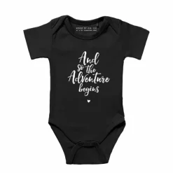 Baby Romper And So The Adventure Begins