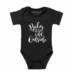 Baby Romper Baby It'S Cold Outside