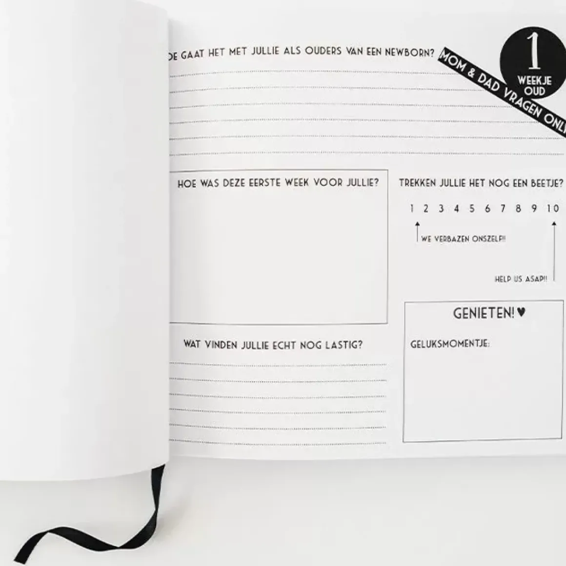 Baby'S Eerste Jaar Boek Bonjour To You