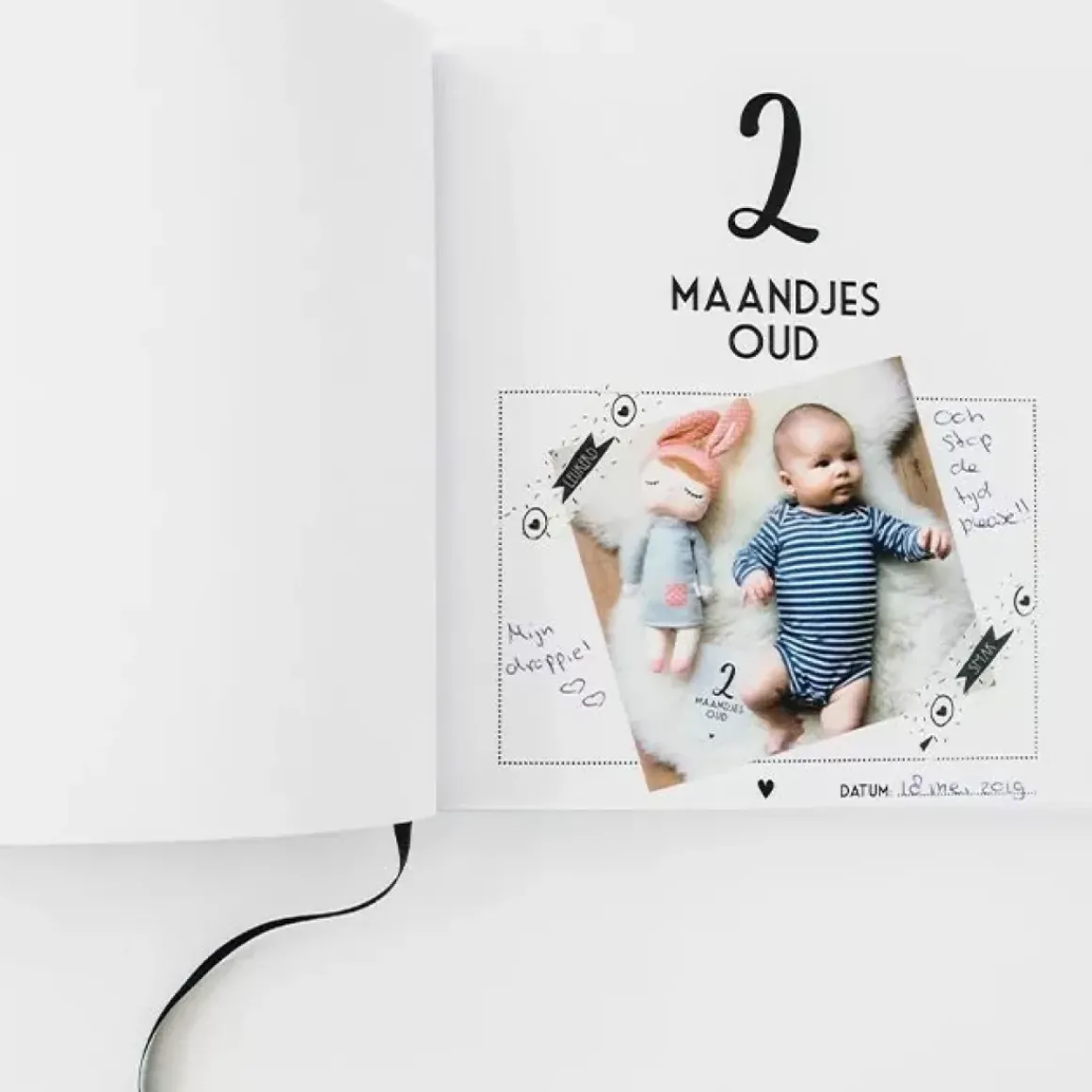 Baby'S Eerste Jaar Boek Bonjour To You
