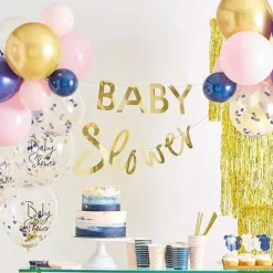 Babyshower Slinger Met Ballonnen Gender Reveal Ginger Ray