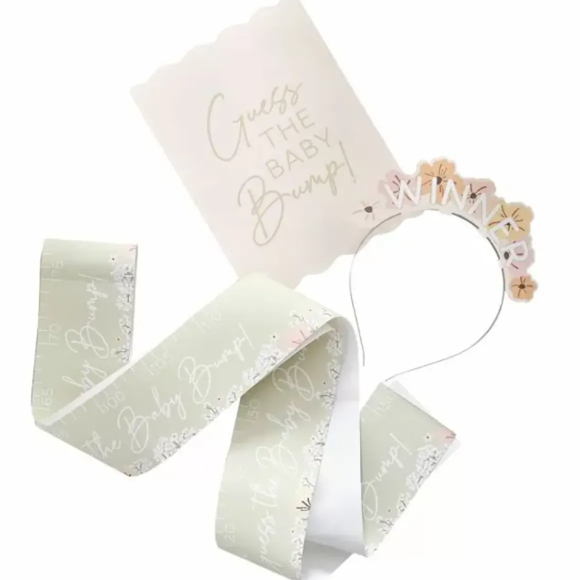 Babyshower Spel Floral Baby Ginger Ray