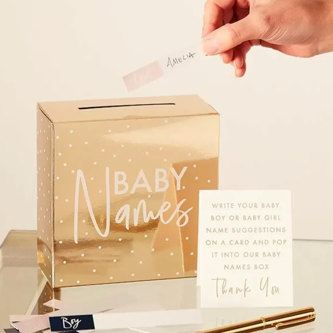 Babyshower Spel Raad De Naam Ginger Ray