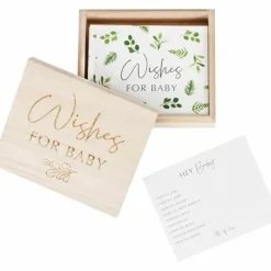 Baby Wishes In Houten Kistje Botanical Baby Ginger Ray