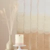 Backdrop Schelpen Brown Ombre Hello Baby Ginger Ray