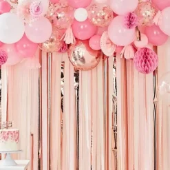 Ballonnenboog Met Decoratie Roze Mix It Up Ginger Ray