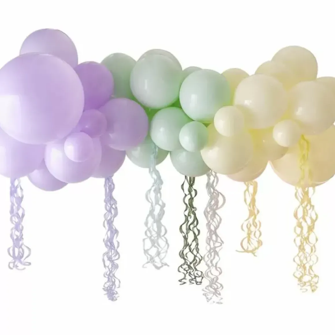 Ballonnenboog Met Tassels Pastel Wave Ginger Ray