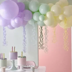 Ballonnenboog Met Tassels Pastel Wave Ginger Ray
