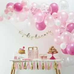 Ballonnenboog Roze Ginger Ray