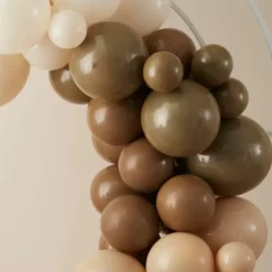 Ballonnenboog Taupe & Brown Ginger Ray