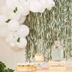 Ballonnenboog Wit Met Eucalyptus Ginger Ray