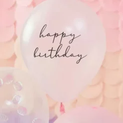 Ballonnen Happy Birthday Mermaid Magic (5St) Ginger Ray