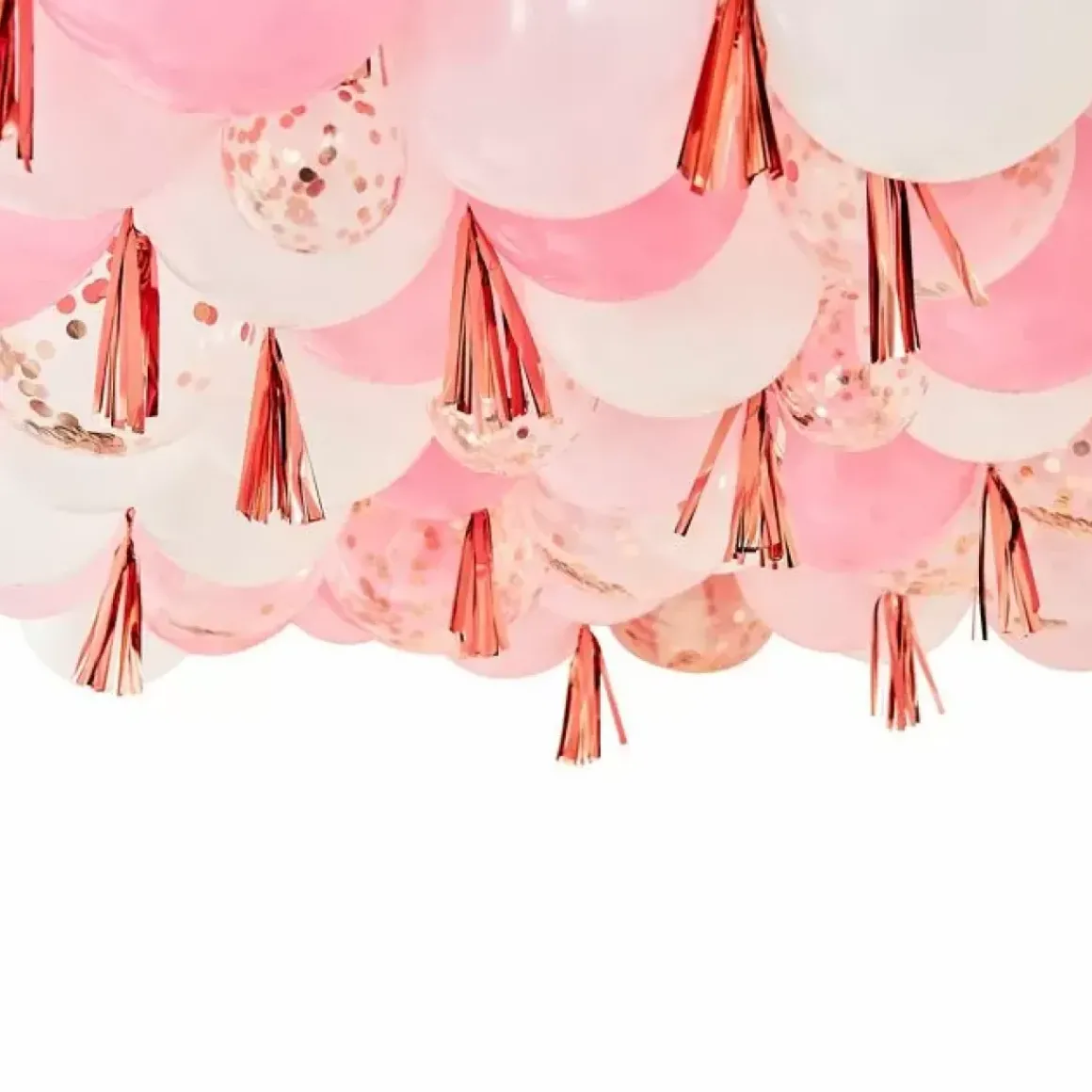 Ballonnen Plafond Kit Roze Mix It Up Ginger Ray