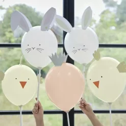 Ballonnenset Pasen Hop Hop Hooray (5St) Ginger Ray