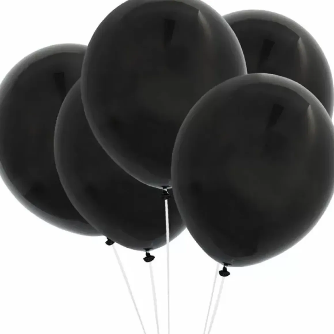 Ballonnen Zwart (10St) Perfect Basics House Of Gia